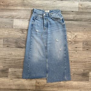 FREE PEOPLE | We The Free | Denim Skirt